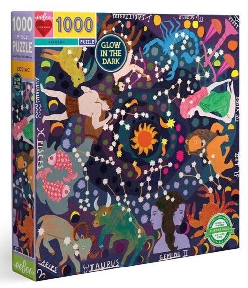 eeBoo 1000 piece square puzzle- Zodiac