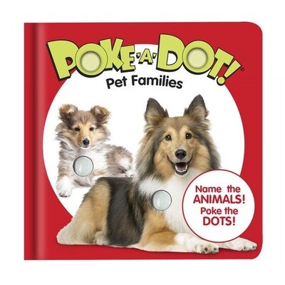 Melissa & Doug little poke-a-dot book: pet families