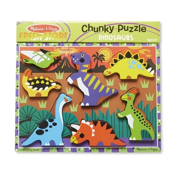 Melissa &amp; Doug dinosaur chunky puzzle