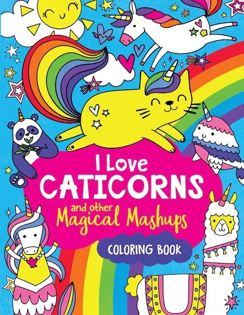 I Love Caticorns Coloring Book