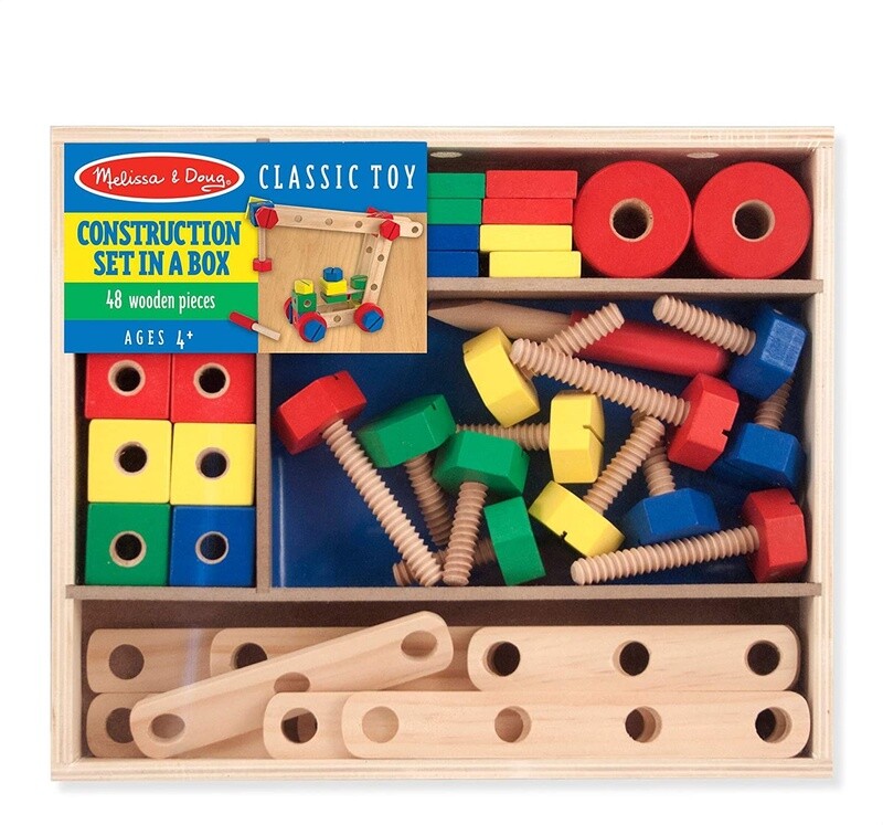Melissa &amp; Doug construction set in a box