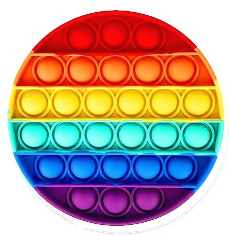 POP Fidget Rainbow Circle