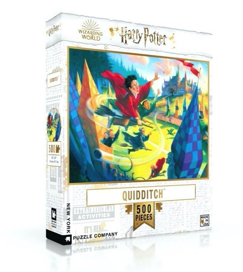 New York Puzzle Harry Potter 500pc Puzzle- Quidditch