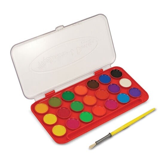 Melissa &amp; Doug deluxe watercolor set