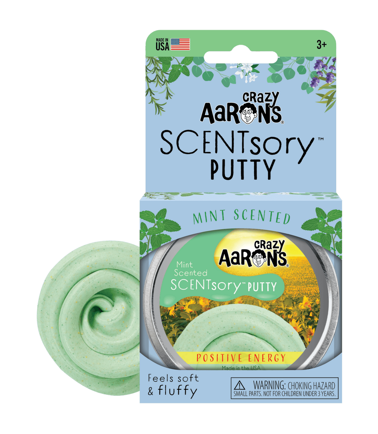 Crazy Aarons Sensory Putty Tin- Positive Energy