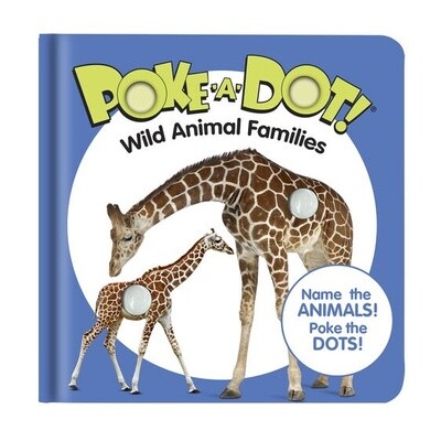 Melissa & Doug little poke-a-dot book: wild animals