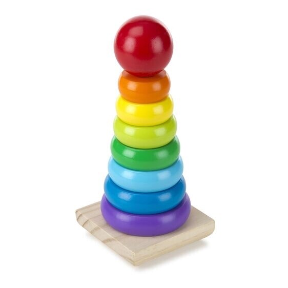 Melissa &amp; Doug rainbow stacker