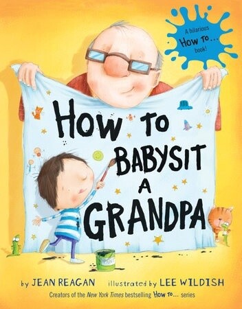 How to Babysit a Grandpa- Board book