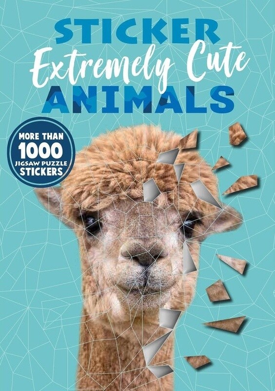 Sticker Puzzles: Extremely Cute Animals