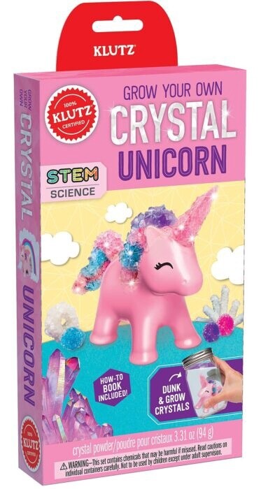 Klutz mini kit: grow crystal unicorn