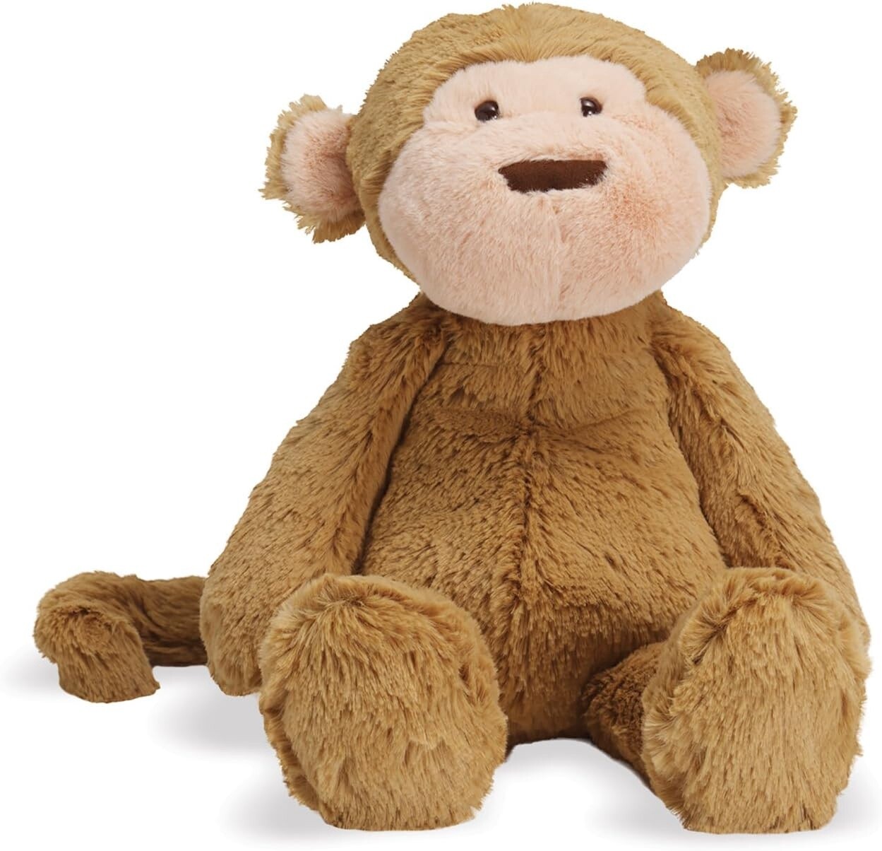 Manhattan Mocha Monkey Plush- Medium