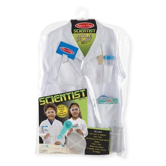 Melissa &amp; Doug Role Play Costume Set: Scientist
