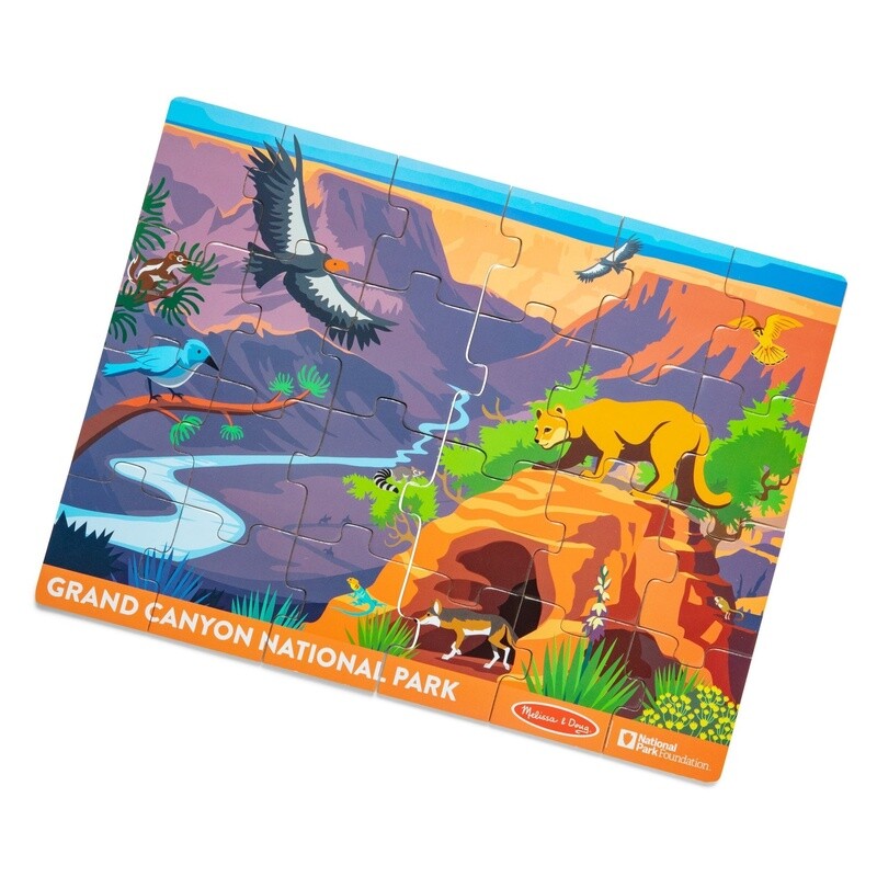 Melissa &amp; Doug National Park 24pc jigsaw puzzle- Grand Canyon