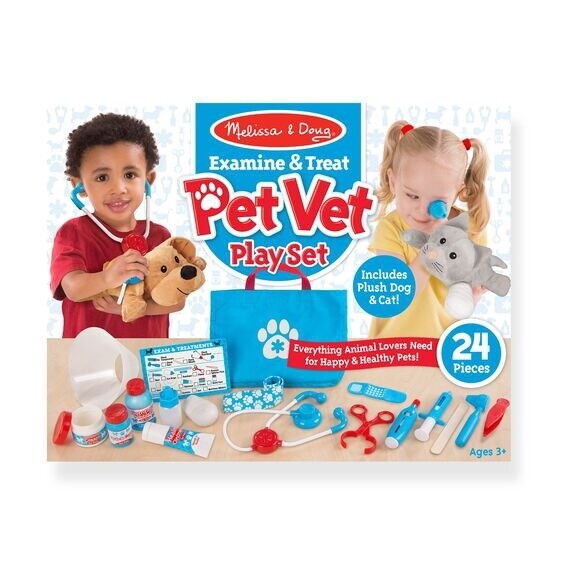 Melissa &amp; Doug pet vet play set