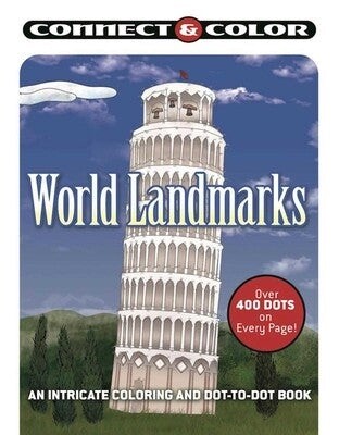 Connect and Color- World Landmarks