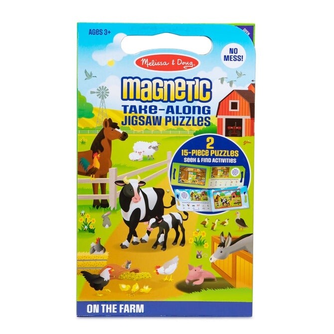 Melissa &amp; Doug Magnetic Jigsaw Puzzle- Farm