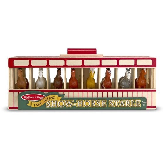 Melissa &amp; Doug show horse stable