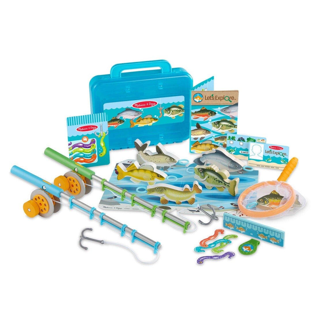 Melissa &amp; Doug Let&#39;s Explore fishing playset