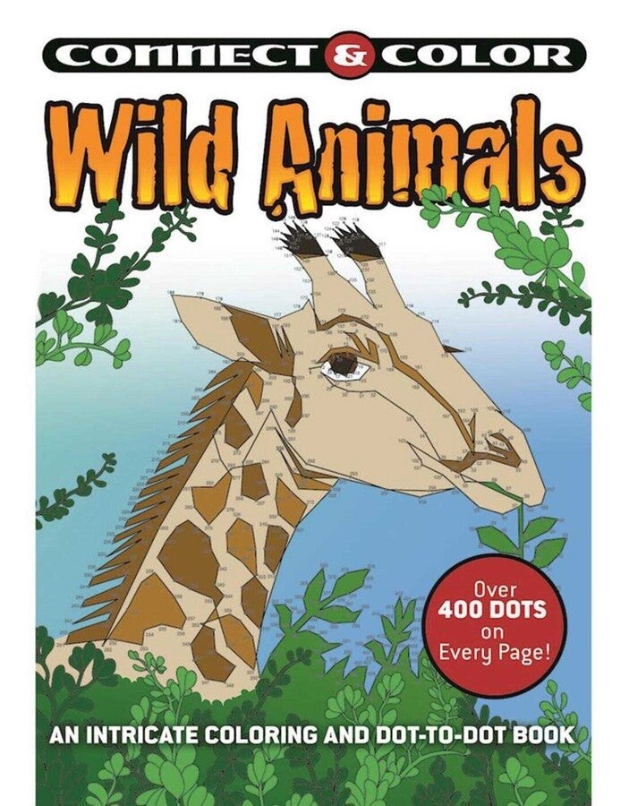 Connect and Color- Wild Animals