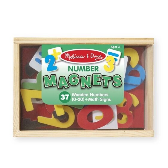 Melissa &amp; Doug Magnetic Wooden Numbers