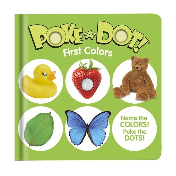 Melissa &amp; Doug little poke-a-dot book: first colors