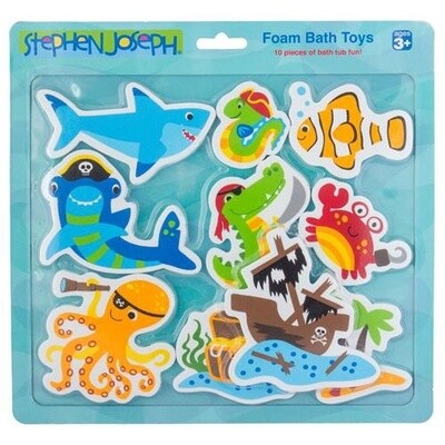 Stephen Joseph foam bath toys- shark