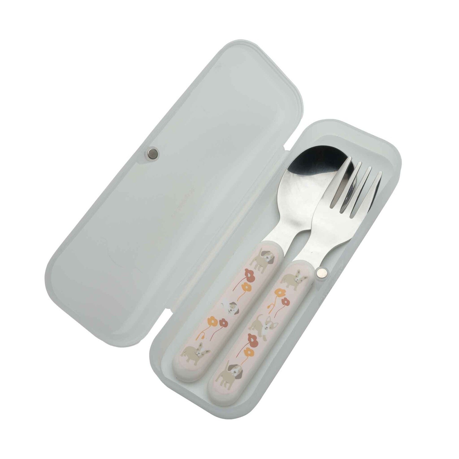 ORE silverware set- Puppies &amp; Poppies