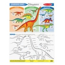 Melissa &amp; Doug Learning Mat: dinosaurs