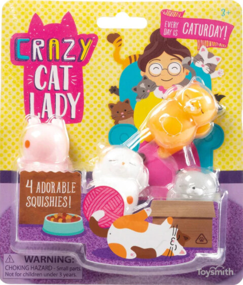 Crazy Cat Lady squishies