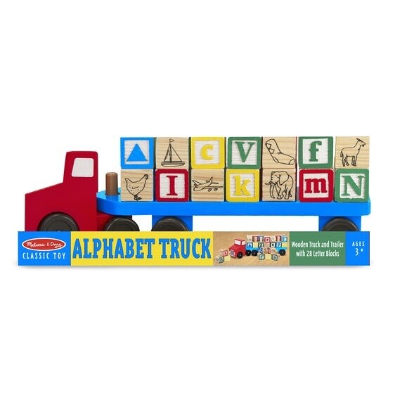 Melissa &amp; Doug alphabet truck