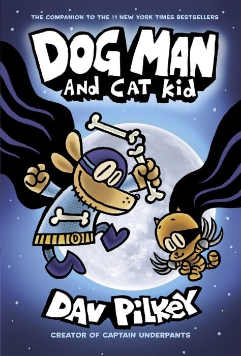 Dog Man #4- and Cat Kid