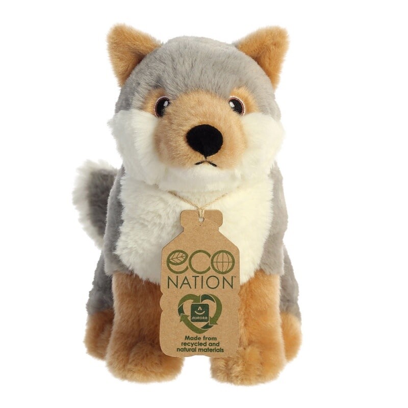 Aurora eco-friendly recycled plush- Wolf
