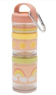 ORE twist &amp; snack stacker- Rainbows