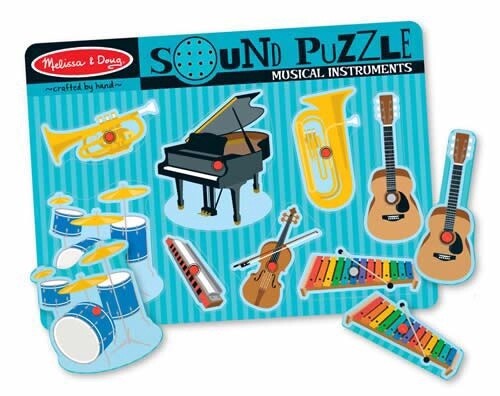 Melissa &amp; Doug sound puzzle- musical