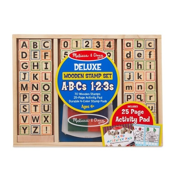 Melissa &amp; Doug ABC activity stamp set