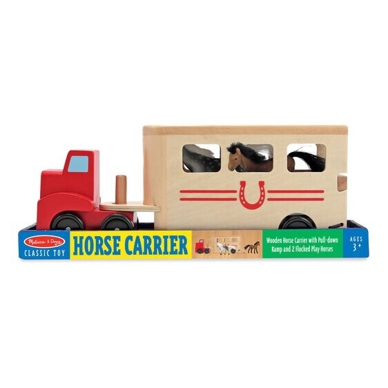 Melissa &amp; Doug horse carrier