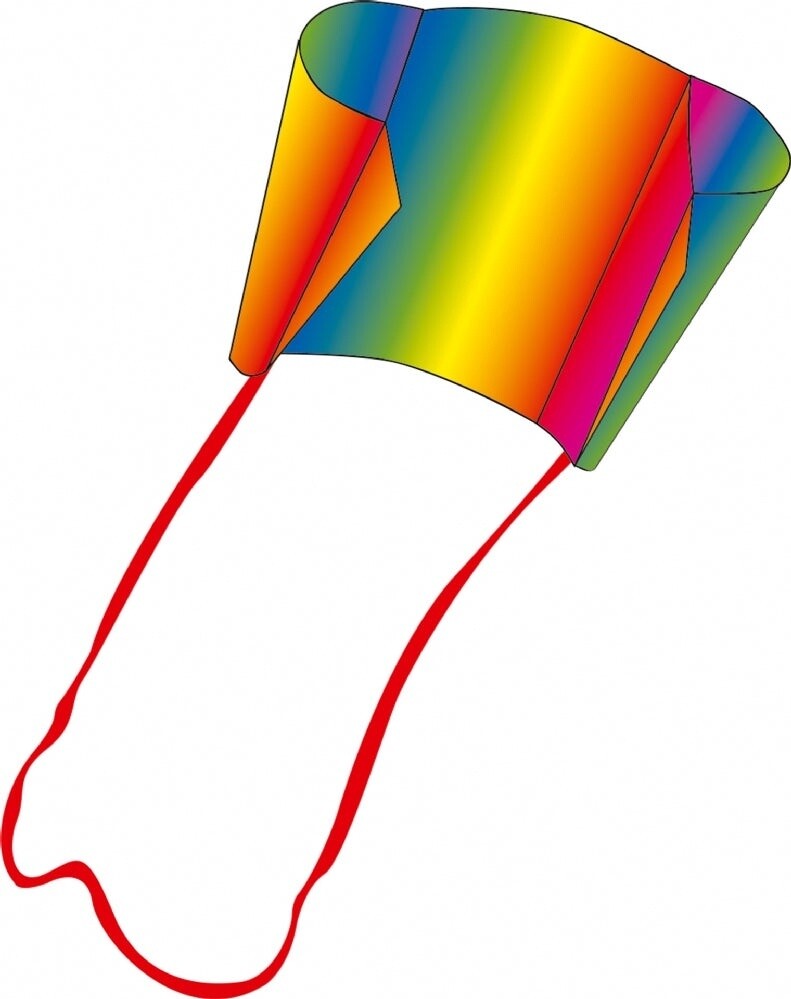 HQ Kites pocket sled kite- rainbow