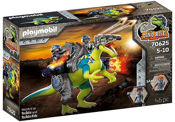 Playmobil Dino Rise Spinosaurus: Double Defense Power