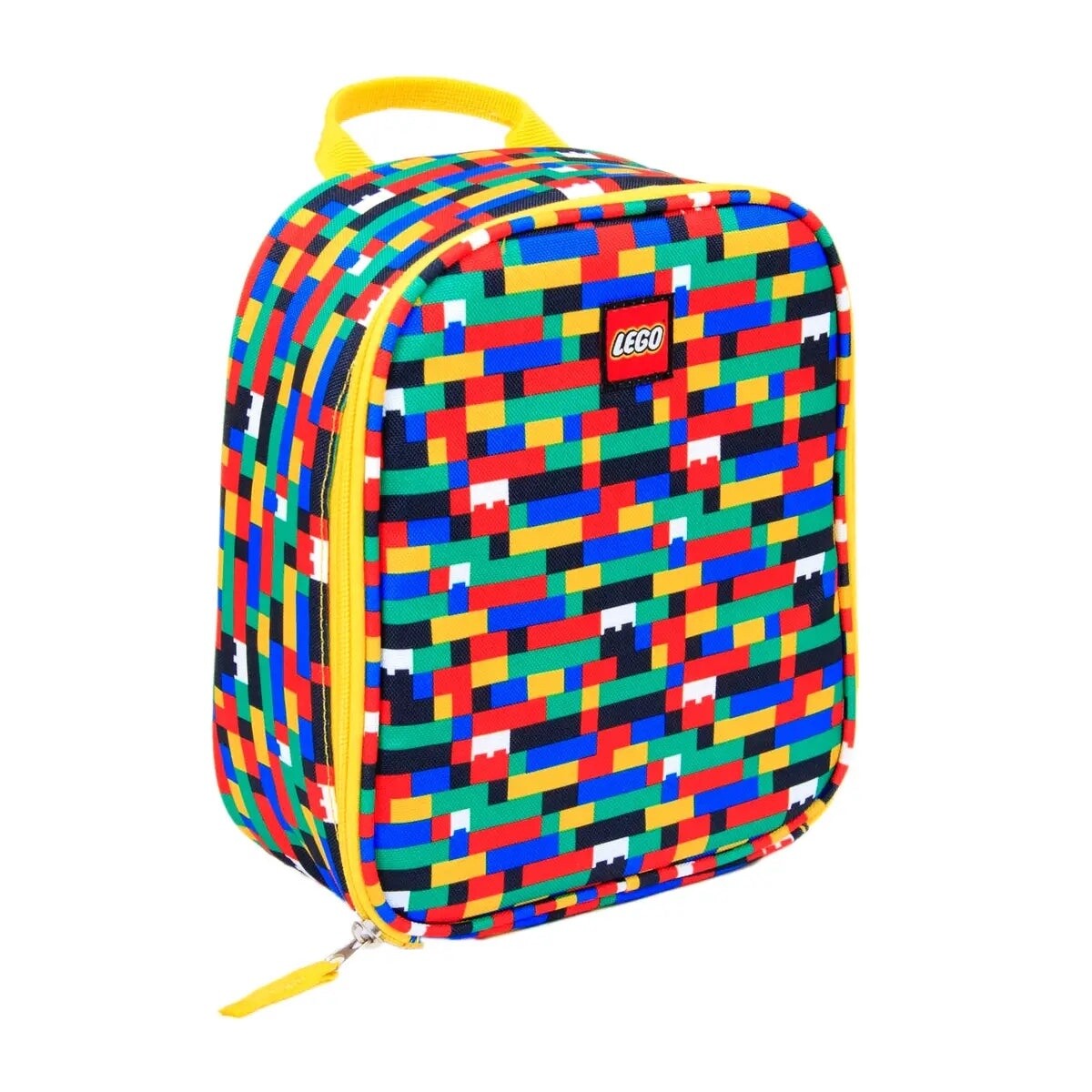 LEGO lunch box- brick print
