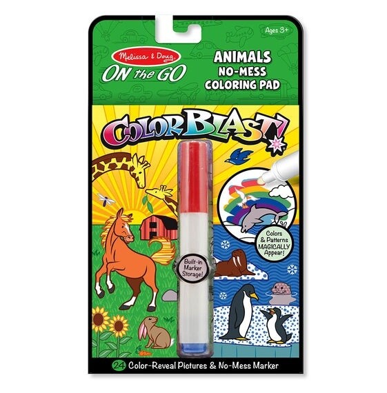 Melissa &amp; Doug color blast- animals