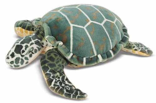 Melissa &amp; Doug plush sea turtle