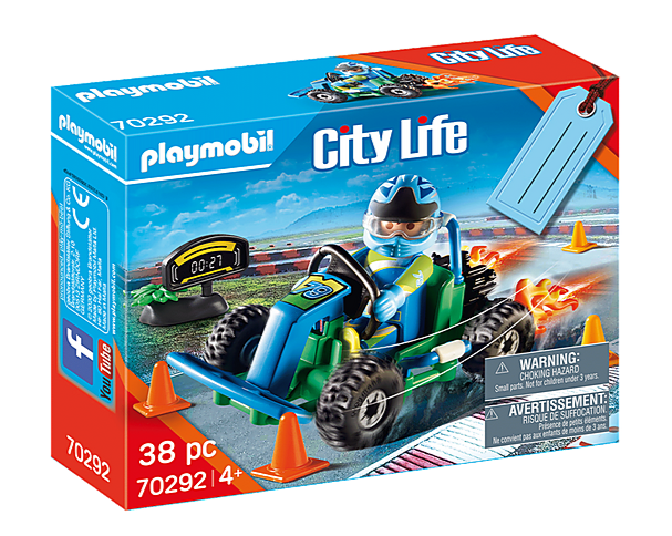 Playmobil Go-Kart Racer Gift Set