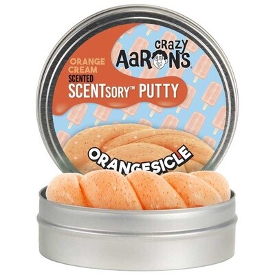 Crazy Aarons Sensory Putty Tin- Orangesicle
