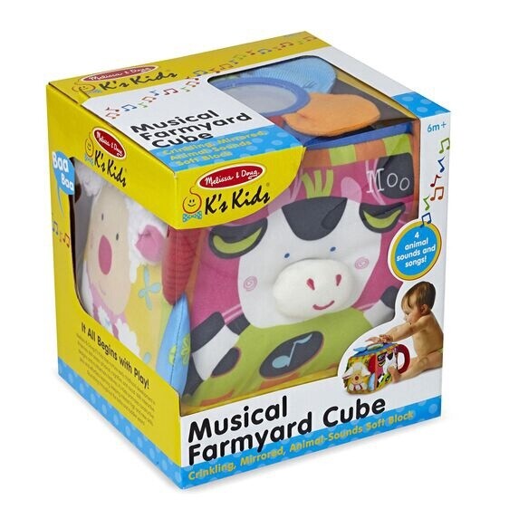 Melissa &amp; Doug musical farmyard cube