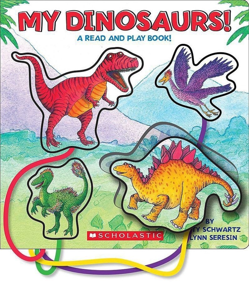 My Dinosaurs!  A read &amp; play book