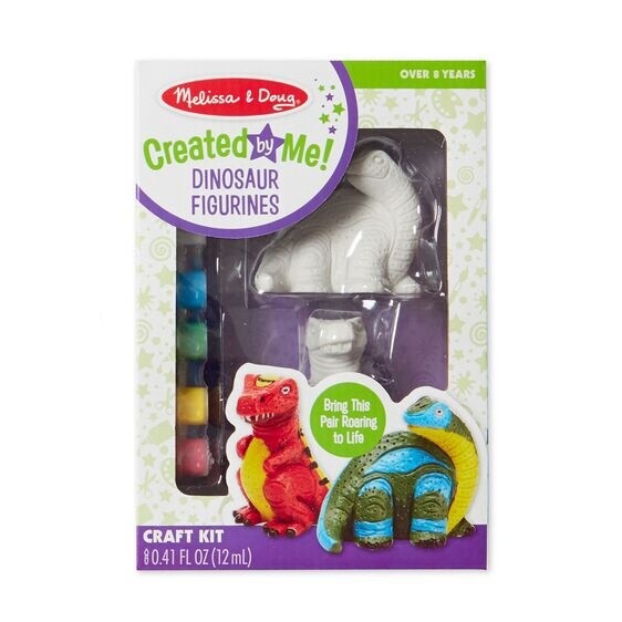 Melissa &amp; Doug decorate your own dinosaur figurines
