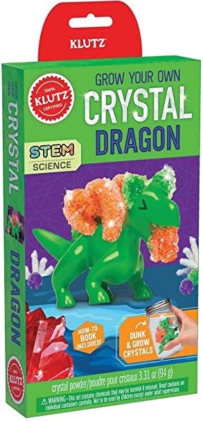 Klutz mini kit: grow your own crystal dragon