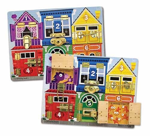 Melissa &amp; Doug latches board