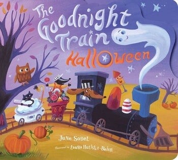 Goodnight Train Halloween- Board Book