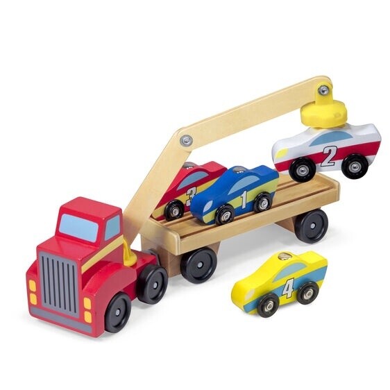 Melissa &amp; Doug magnetic car loader
